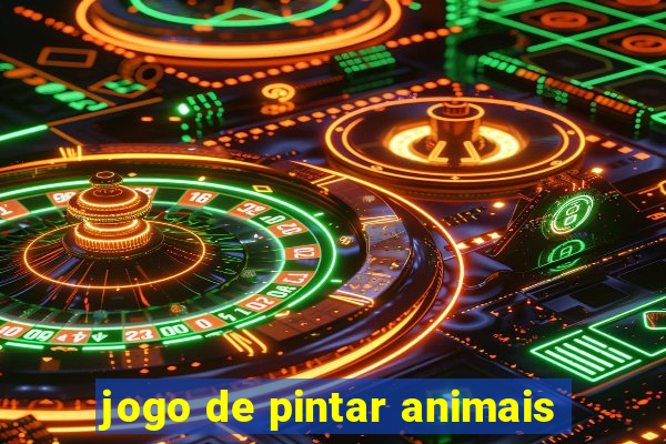 jogo de pintar animais