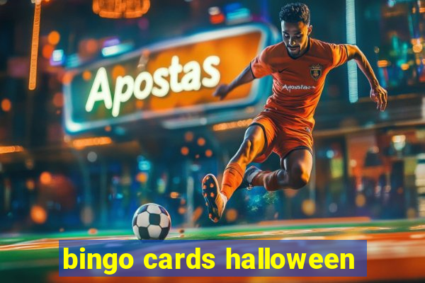 bingo cards halloween