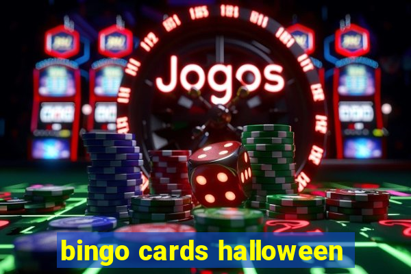 bingo cards halloween