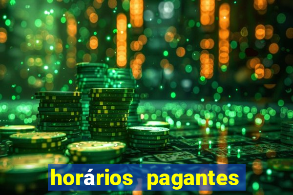 horários pagantes fortune ox