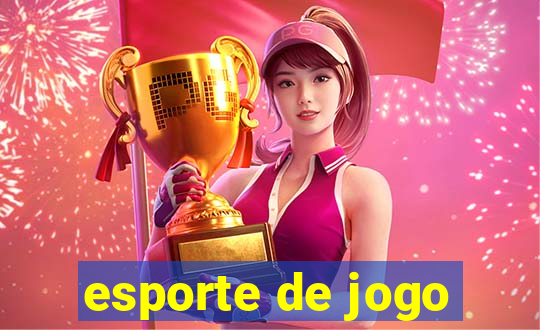 esporte de jogo