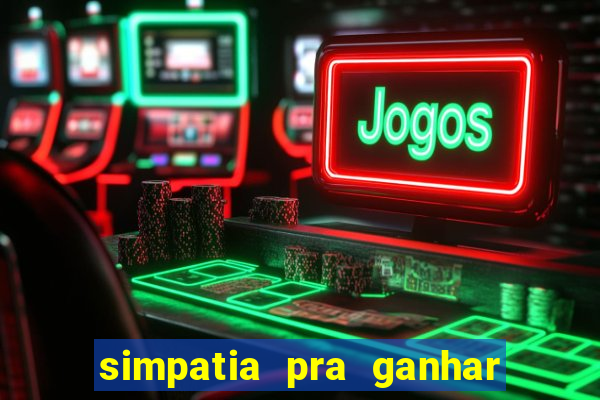 simpatia pra ganhar no bingo