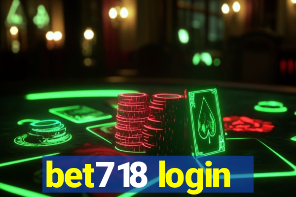 bet718 login