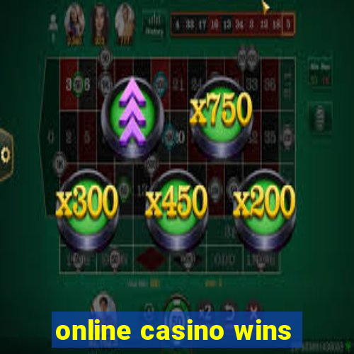 online casino wins