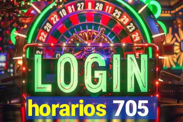 horarios 705