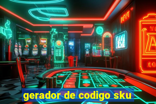 gerador de codigo sku