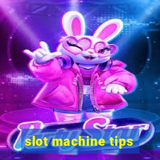 slot machine tips