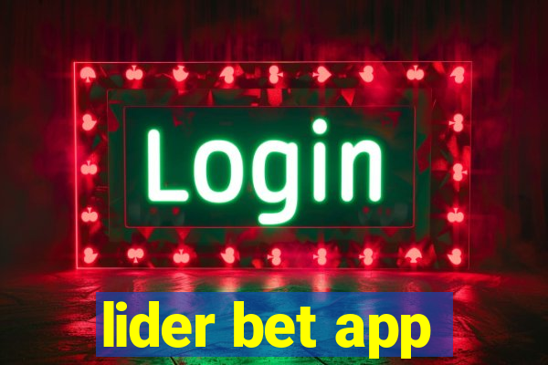 lider bet app