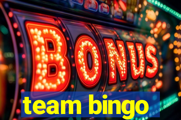 team bingo