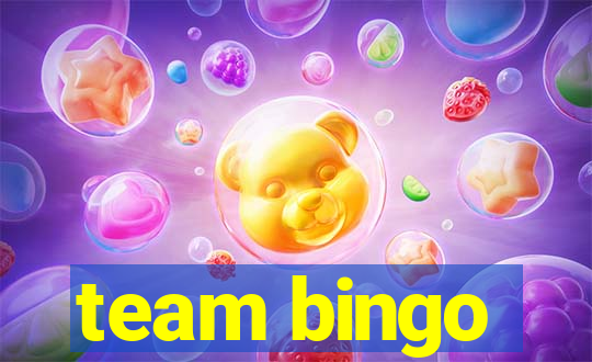 team bingo