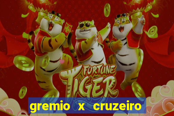 gremio x cruzeiro ao vivo hd