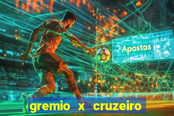 gremio x cruzeiro ao vivo hd