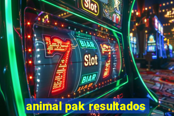 animal pak resultados