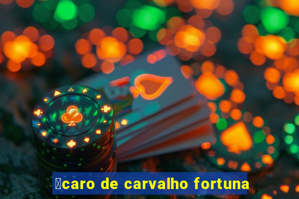 铆caro de carvalho fortuna