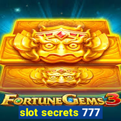 slot secrets 777