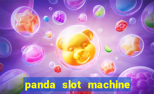 panda slot machine big win