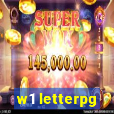 w1 letterpg