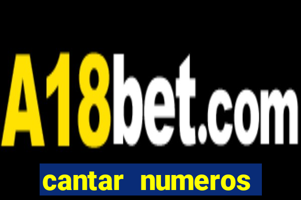 cantar numeros bingo online