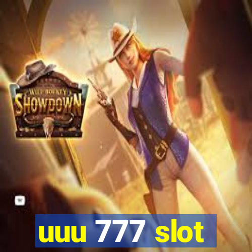 uuu 777 slot