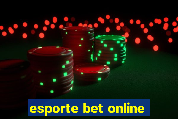 esporte bet online