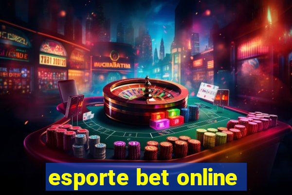 esporte bet online