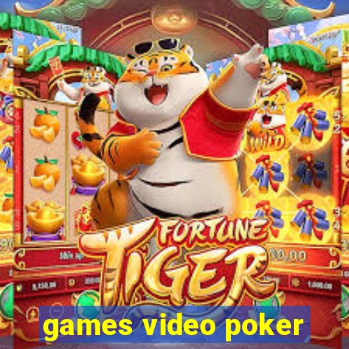 games video poker