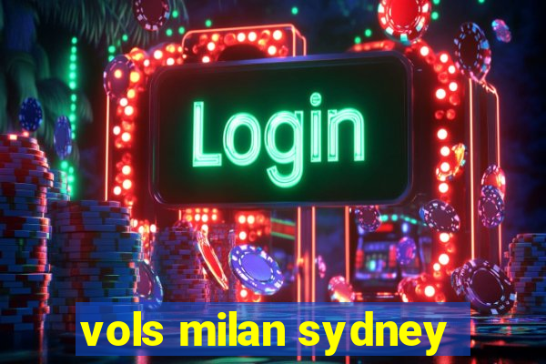 vols milan sydney