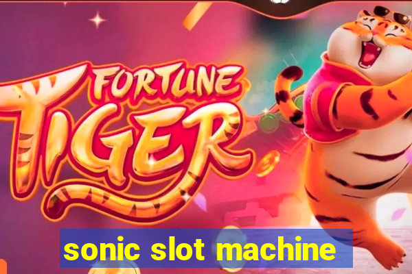 sonic slot machine