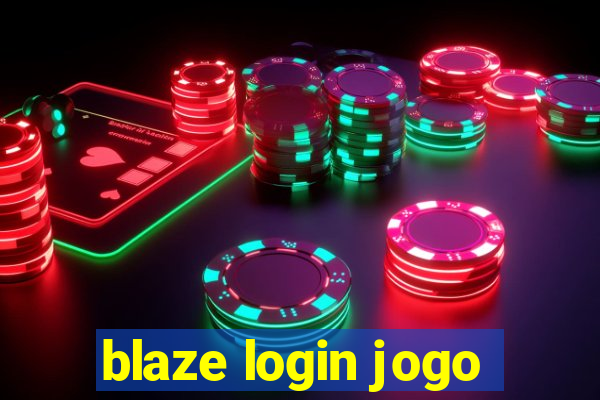 blaze login jogo