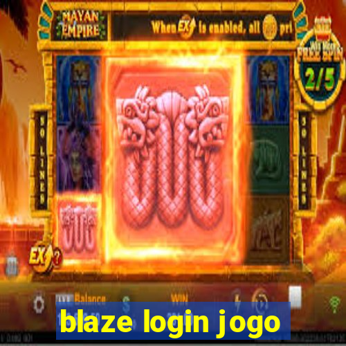 blaze login jogo