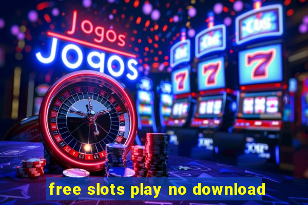 free slots play no download