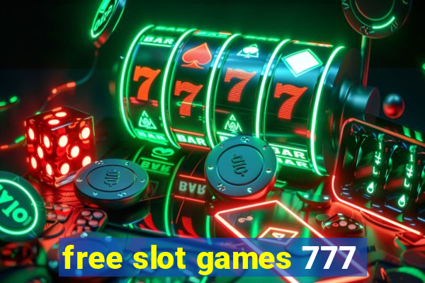 free slot games 777