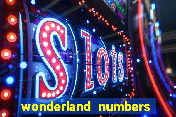 wonderland numbers wiki fandom