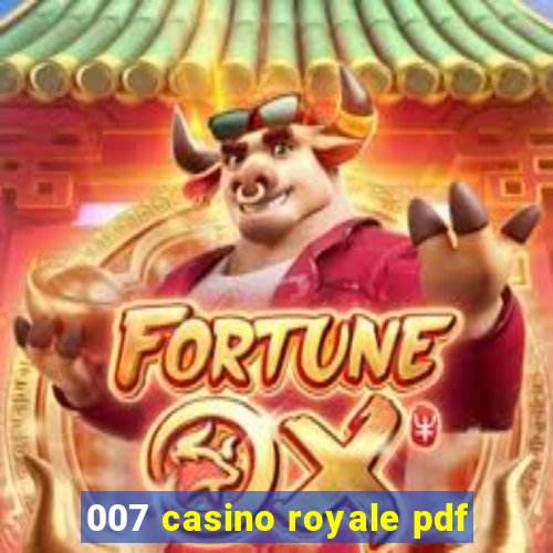 007 casino royale pdf