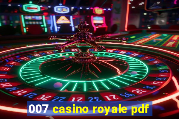 007 casino royale pdf