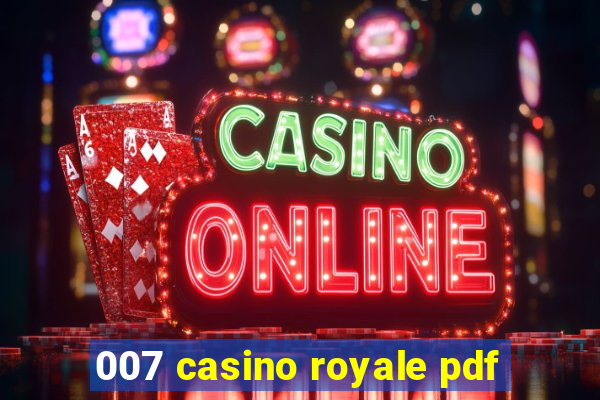 007 casino royale pdf