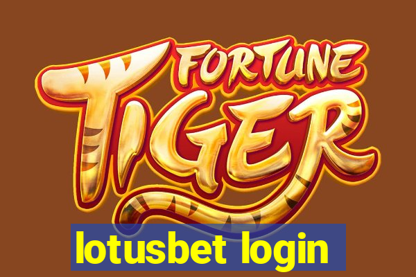 lotusbet login