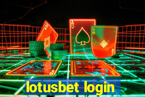 lotusbet login