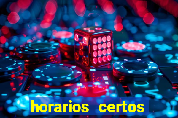 horarios certos para jogar fortune tiger