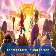 contact form in wordpress