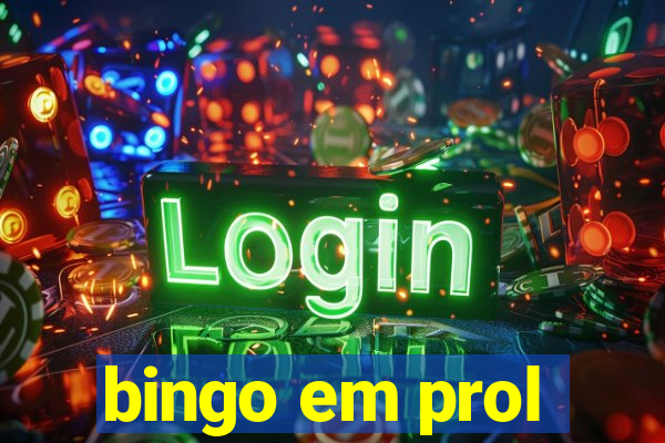 bingo em prol