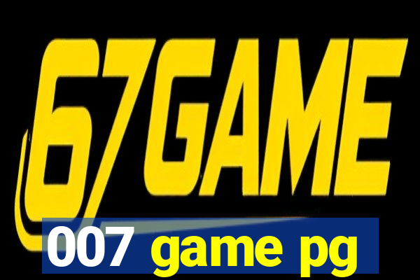 007 game pg