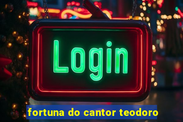 fortuna do cantor teodoro