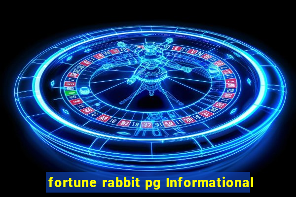 fortune rabbit pg Informational