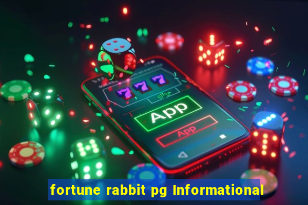 fortune rabbit pg Informational