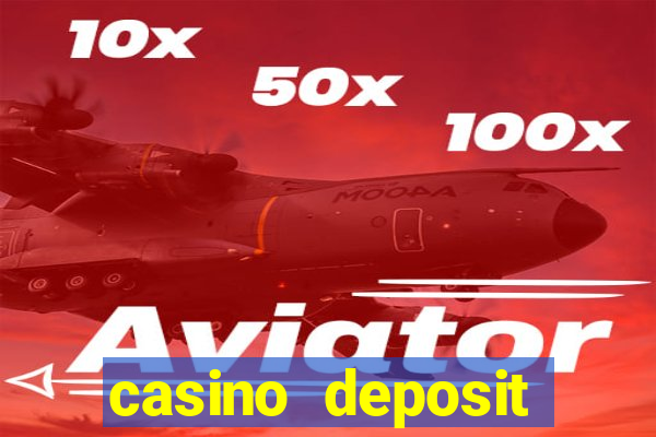 casino deposit bonus code