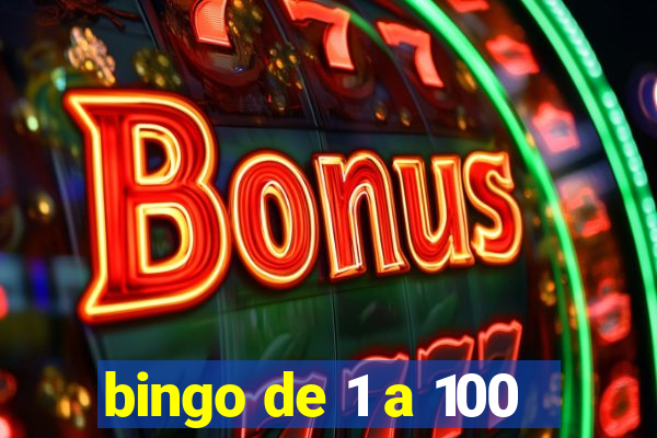 bingo de 1 a 100