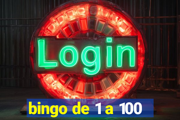 bingo de 1 a 100