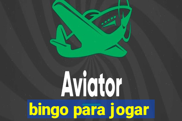 bingo para jogar