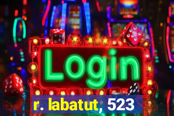 r. labatut, 523